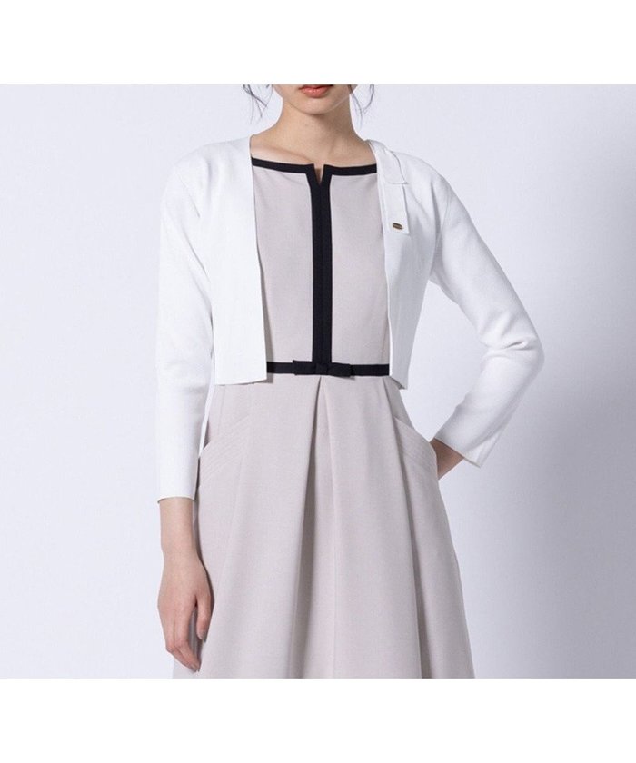 【トッカ/TOCCA】の【洗える】BOW KNOT KNIT ボレロ インテリア・キッズ・メンズ・レディースファッション・服の通販 founy(ファニー) https://founy.com/ ファッション Fashion レディースファッション WOMEN アウター Coat Outerwear ボレロ Bolero jackets トップス・カットソー Tops/Tshirt ニット Knit Tops 2025年 2025 2025春夏・S/S Ss,Spring/Summer,2025 ボレロ Bolero 夏 Summer 春 Spring S/S・春夏 Ss・Spring/Summer 洗える Washable |ID: prp329100004455422 ipo3291000000031174732