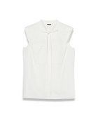 【ジョゼフ/JOSEPH】の【WEB OUTLET限定】ライトポプリン ブラウス 人気、トレンドファッション・服の通販 founy(ファニー) ファッション Fashion レディースファッション WOMEN トップス・カットソー Tops/Tshirt シャツ/ブラウス Shirts/Blouses アウトレット Outlet パイピング Piping フェミニン Feminine ヨーク Yoke リボン Ribbon 夏 Summer 春 Spring S/S・春夏 Ss・Spring/Summer thumbnail White|ID: prp329100004455446 ipo3291000000031835488