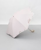 【アウロラ/AURORA】のNINA RICCI(ニナリッチ)花柄刺繍晴雨兼用パラソル(長傘) ピンク|ID: prp329100004455899 ipo3291000000032551084