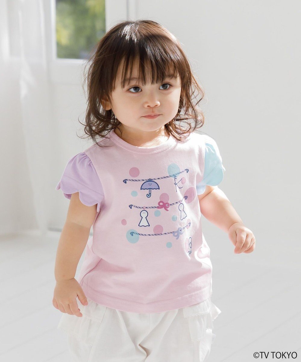 【組曲 / KIDS/KUMIKYOKU】の【UVケア】【80-100㎝】シナぷしゅシャボン チュニック 人気、トレンドファッション・服の通販 founy(ファニー) 　ファッション　Fashion　キッズファッション　Fashion for Kids　トップス・カットソー　Cut & Sew Tops　カットソー　Cut and Sewn Top　チュニック　Tunic, Long Top　リボン　Ribbon, Bow　傘　Umbrella, Parasol　夏　Summer　春　Spring　S/S・春夏　SS, Spring/Summer, Warm Season　 other-1|ID: prp329100004456454 ipo3291000000034347671