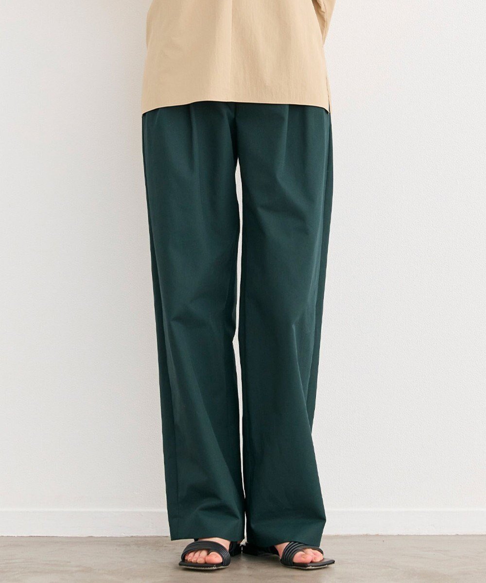 【ベイジ,/BEIGE,】の【洗える】GAZANIA / コットンチノ2タックワイドパンツ インテリア・キッズ・メンズ・レディースファッション・服の通販 founy(ファニー) 　ファッション　Fashion　レディースファッション　WOMEN　パンツ　Pants　ジャケット　Jacket　タンク　Tank　デニム　Denim　ロング　Long　再入荷　Restock/Back In Stock/Re Arrival　夏　Summer　春　Spring　S/S・春夏　Ss・Spring/Summer　洗える　Washable　A/W・秋冬　Aw・Autumn/Winter・Fw・Fall-Winter　Forest Green|ID: prp329100004456503 ipo3291000000031184891