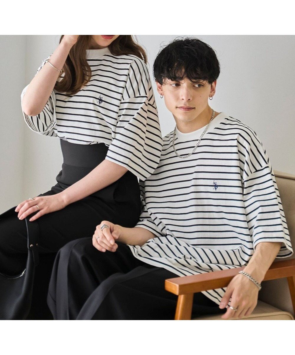 【ウィゴー/WEGO】の【ユニセックス着用ITEM】別注USPOLO ヘビーウエイトBIGT(S) インテリア・キッズ・メンズ・レディースファッション・服の通販 founy(ファニー) 　ファッション　Fashion　レディースファッション　WOMEN　トップス・カットソー　Tops/Tshirt　シャツ/ブラウス　Shirts/Blouses　ロング / Tシャツ　T-Shirts　カットソー　Cut and Sewn　春　Spring　秋　Autumn/Fall　カットソー　Cut And Sew　カーゴパンツ　Cargo Pants　カーディガン　Cardigan　サンダル　Sandals　ショルダー　Shoulder　スマホ　Smartphone　デニム　Denim　トレンド　Trend　ドロップ　Drop　ビッグ　Big　別注　Special Order　無地　Plain Color　ワイド　Wide　S/S・春夏　Ss・Spring/Summer　夏　Summer　ホワイトボーダー|ID: prp329100004456541 ipo3291000000031961985