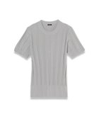 【ジョゼフ/JOSEPH】の【WEB OUTLET限定】コットンシルクリブ ラウンドネックニットティー Light grey|ID: prp329100004456612 ipo3291000000031186404