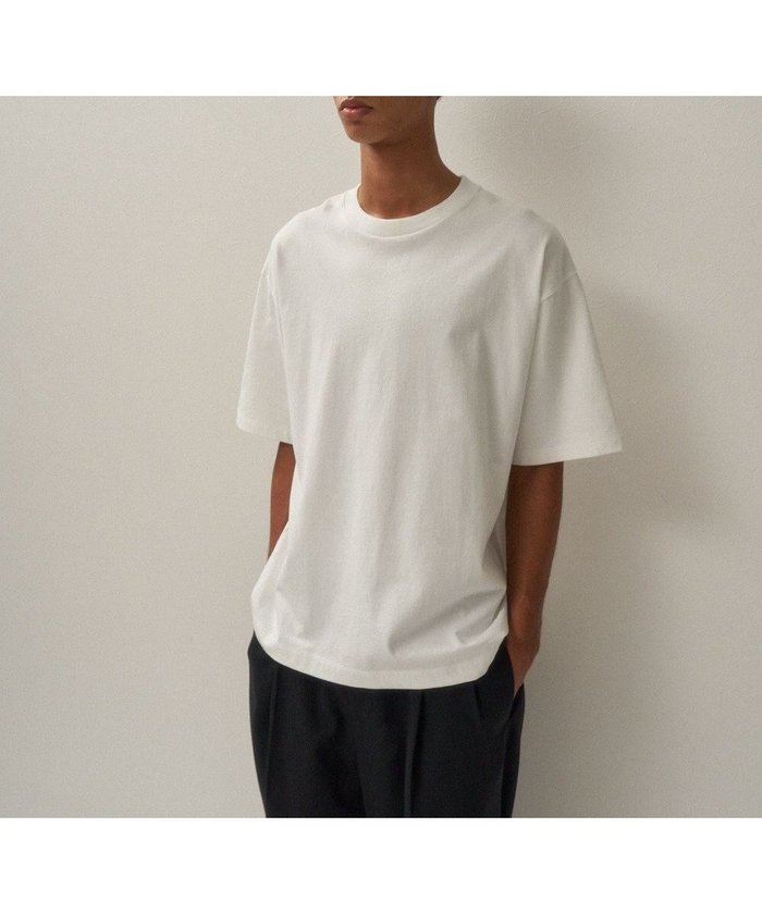 【エイトン/ATON】のFRESCA PLATE ルーズフィットTシャツ - UNISEX インテリア・キッズ・メンズ・レディースファッション・服の通販 founy(ファニー) https://founy.com/ ファッション Fashion レディースファッション WOMEN トップス・カットソー Tops/Tshirt シャツ/ブラウス Shirts/Blouses ロング / Tシャツ T-Shirts カットソー Cut and Sewn ユニセックス Unisex インド India カットソー Cut And Sew 夏 Summer 定番 Standard 春 Spring S/S・春夏 Ss・Spring/Summer |ID: prp329100004456641 ipo3291000000031186535
