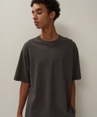 【エイトン/ATON】のFRESCA PLATE ルーズフィットTシャツ - UNISEX 人気、トレンドファッション・服の通販 founy(ファニー) ファッション Fashion レディースファッション Ladies' Fashion Online トップス・カットソー Tops/Tshirt シャツ/ブラウス Shirts/Blouses ロング / Tシャツ T-Shirts カットソー Cut and Sewn ユニセックス Unisex インド India カットソー Cut And Sew 夏 Summer 定番 Standard 春 Spring S/S・春夏 Ss・Spring/Summer thumbnail CHARCOAL GRAY|ID: prp329100004456641 ipo3291000000032663229