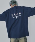 【ウィゴー/WEGO】の【ユニセックス着用ITEM/MLサイズ展開】別注VISIONゴーストスケーターグラフィックT(SS) ブルー|ID: prp329100004456658 ipo3291000000032268045
