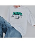 【ウィゴー/WEGO】の【ユニセックス着用ITEM/MLサイズ展開】別注VISIONゴーストスケーターグラフィックT(SS) ホワイト|ID: prp329100004456658 ipo3291000000032268047
