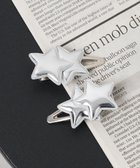 【ウィゴー/WEGO】のL2Pパテッドwスタークリップ シルバー|ID: prp329100004456666 ipo3291000000031835072