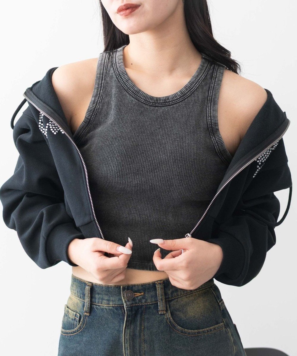 【ウィゴー/WEGO】の【カップ付きインナー】ヴィンテージウォッシュカップインアメスリタンク 人気、トレンドファッション・服の通販 founy(ファニー) 　ファッション　Fashion　レディースファッション　WOMEN　トップス・カットソー　Tops/Tshirt　インナー　Inner　春　Spring　スマホ　Smartphone　スラックス　Slacks　タンク　Tank　デニム　Denim　リラックス　Relax　S/S・春夏　Ss・Spring/Summer　プチプライス・低価格　Affordable　おすすめ　Recommend　夏　Summer　 other-1|ID: prp329100004456667 ipo3291000000031835073