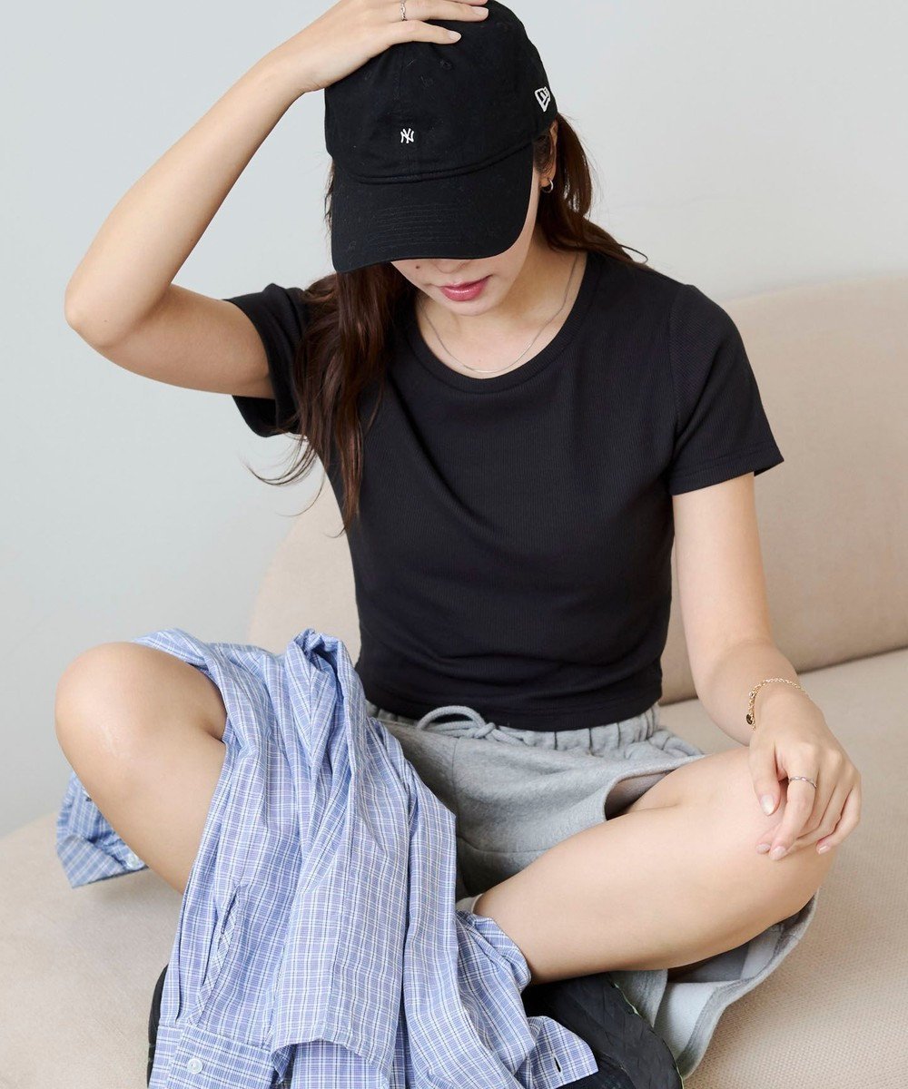 【ウィゴー/WEGO】の【SMサイズ展開】コンパクトリブT インテリア・キッズ・メンズ・レディースファッション・服の通販 founy(ファニー) 　ファッション　Fashion　レディースファッション　WOMEN　トップス・カットソー　Tops/Tshirt　シャツ/ブラウス　Shirts/Blouses　ロング / Tシャツ　T-Shirts　カットソー　Cut and Sewn　春　Spring　カットソー　Cut And Sew　キャミワンピース　Cami Dress　今季　This Season　スマホ　Smartphone　デニム　Denim　トレンド　Trend　定番　Standard　ハーフ　Half　ビスチェ　Bustier　フィット　Fit　ボトム　Bottom　半袖　Short Sleeve　無地　Plain Color　S/S・春夏　Ss・Spring/Summer　おすすめ　Recommend　夏　Summer　ブラック|ID: prp329100004456685 ipo3291000000031908318
