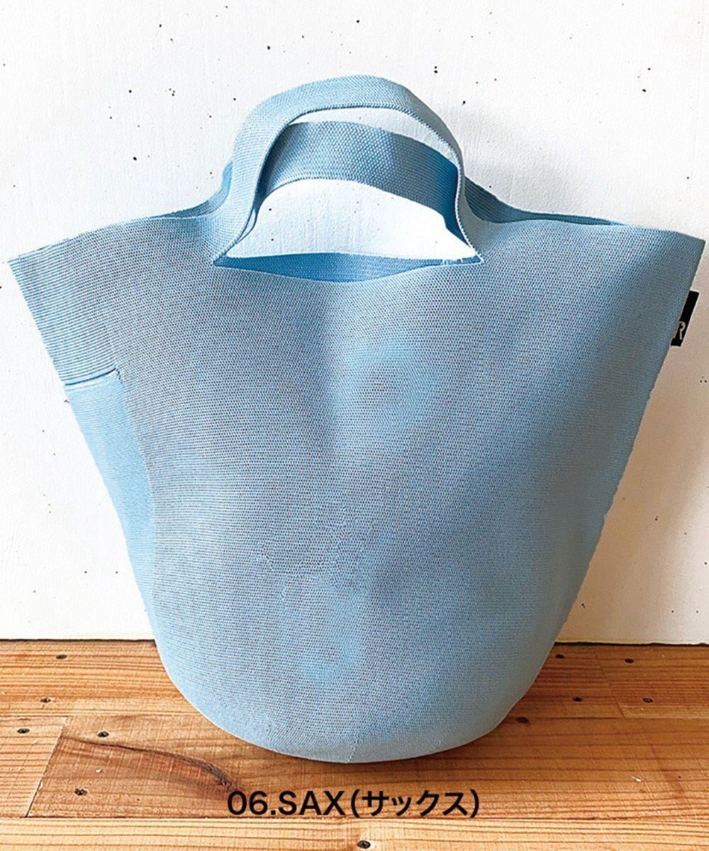 【ルートート/ROOTOTE】の0257【環境にやさしい帽子みたいなルートート】/ RO.ポーノ.グランデ-A インテリア・キッズ・メンズ・レディースファッション・服の通販 founy(ファニー) 　ファッション　Fashion　レディースファッション　WOMEN　バッグ　Bag　帽子　Hats　バスケット　Basket　フォルム　Form　プリント　Print　ポケット　Pocket　帽子　Hat　無地　Plain Color　ランダム　Random　06:サックス|ID: prp329100004457763 ipo3291000000031902824