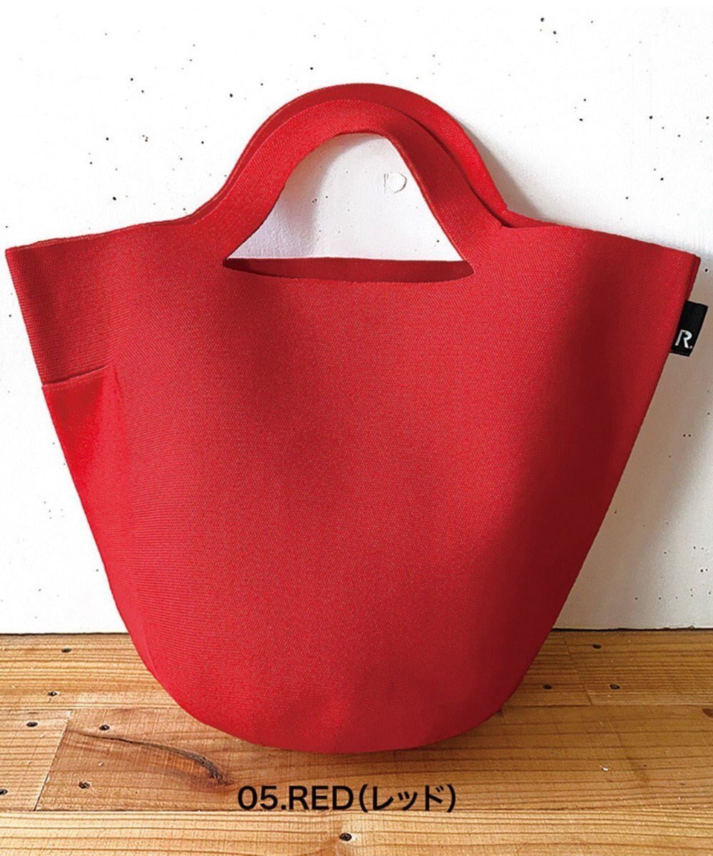 【ルートート/ROOTOTE】の0257【環境にやさしい帽子みたいなルートート】/ RO.ポーノ.グランデ-A インテリア・キッズ・メンズ・レディースファッション・服の通販 founy(ファニー) 　ファッション　Fashion　レディースファッション　WOMEN　バッグ　Bag　帽子　Hats　バスケット　Basket　フォルム　Form　プリント　Print　ポケット　Pocket　帽子　Hat　無地　Plain Color　ランダム　Random　05:レッド|ID: prp329100004457763 ipo3291000000031902827