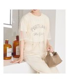 【アメリカンホリック/AMERICAN HOLIC】のチュールオーバーサイズTシャツ 人気、トレンドファッション・服の通販 founy(ファニー) ファッション Fashion レディースファッション WOMEN トップス・カットソー Tops/Tshirt シャツ/ブラウス Shirts/Blouses ロング / Tシャツ T-Shirts カットソー Cut and Sewn カットソー Cut And Sew キャミソール Camisole ギャザー Gather シンプル Simple チュール Tulle トレンド Trend ポケット Pocket ワイド Wide エレガント 上品 Elegant A/W・秋冬 Aw・Autumn/Winter・Fw・Fall-Winter thumbnail Ivory|ID: prp329100004457795 ipo3291000000031905673