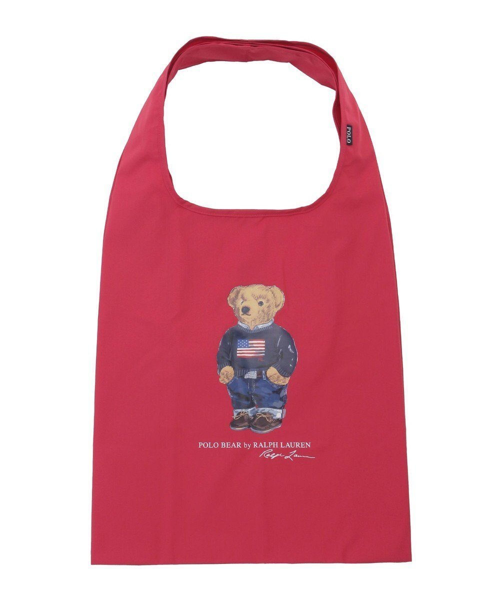 【ムーンバット/MOONBAT】のPOLO RALPH LAUREN リップポケッタブルレインバッグ フラッグベア インテリア・キッズ・メンズ・レディースファッション・服の通販 founy(ファニー) 　ファッション　Fashion　レディースファッション　WOMEN　アイビー　Ivy　コンパクト　Compact　ニューヨーク　New York　プリント　Print　旅行　Travel　ローズピンク|ID: prp329100004464961 ipo3291000000031276066
