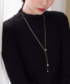 【フィービィー/phoebe】の【長さ調整可能】Y字ネックレス/2wayアレンジパールラリエットネックレス ゴールド ゴールド|ID: prp329100004465042 ipo3291000000031783420