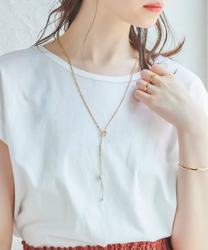 【フィービィー/phoebe】の【長さ調整可能】Y字ネックレス/2wayアレンジパールラリエットネックレス ゴールド インテリア・キッズ・メンズ・レディースファッション・服の通販 founy(ファニー) https://founy.com/ ファッション Fashion レディースファッション Fashion for Women ジュエリー Jewelry ネックレス Necklaces & Pendants おすすめ Recommended / Our Picks アクセサリー Fashion Accessories サークル Circle, Round Design シンプル Simple, Minimal セレモニー Ceremony チェーン Chain, Chain Strap ネックレス Necklace, Pendant Necklace パール Pearl, Pearl Accent ビジュー Bijou, Jewel-like Accent フェミニン Feminine, Girly フォーマル Formal, Dressy モチーフ Motif, Design Theme ロング Long, Long-Length エレガント 上品 Elegant 人気 Popular, Best Seller |ID: prp329100004465042 ipo3291000000032698711