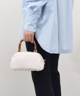 【インター ショシュール/INTER-CHAUSSURES】の【CHRISTIAN VILLA】バンブーハンドルミニバッグ 人気、トレンドファッション・服の通販 founy(ファニー) ファッション Fashion レディースファッション WOMEN バッグ Bag イタリア Italy ハンドバッグ Handbag 夏 Summer 春 Spring S/S・春夏 Ss・Spring/Summer |ID:prp329100004465145
