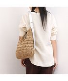 【アンビリオン/UNBILLION】のカシュカシュ cachecache / フリーハンドル柄編トート シルバー|ID: prp329100004465157 ipo3291000000032508032