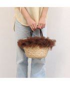 【アンビリオン/UNBILLION】のカカトゥ kakatoo / チュールフリンジカゴバッグ 人気、トレンドファッション・服の通販 founy(ファニー) ファッション Fashion レディースファッション Fashion for Women バッグ Bags 巾着 Drawstring Bag, Kinchaku シンプル Simple, Minimal 財布 Wallet, Purse チュール Tulip, Tulip Motif ハンド Hand, Handmade バレエ Ballet, Ballet Style フェミニン Feminine, Girly フリル Frill, Ruffle ポケット Pocket, Pocket Detail 再入荷 Restock / Back in Stock thumbnail ブラウン|ID: prp329100004465179 ipo3291000000033713437