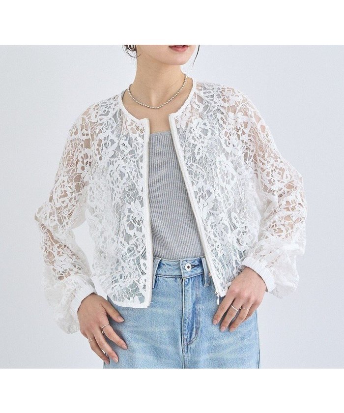 【アースミュージックアンドエコロジー/earth music&ecology】のレースZIPシャツ インテリア・キッズ・メンズ・レディースファッション・服の通販 founy(ファニー) https://founy.com/ ファッション Fashion レディースファッション WOMEN トップス・カットソー Tops/Tshirt シャツ/ブラウス Shirts/Blouses フェミニン Feminine ブルゾン Blouson ポケット Pocket リボン Ribbon レース Race 夏 Summer 春 Spring S/S・春夏 Ss・Spring/Summer |ID: prp329100004465193 ipo3291000000031285913