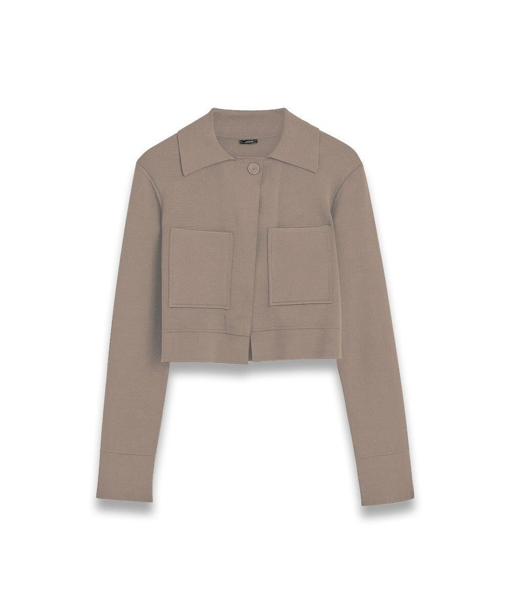 【ジョゼフ/JOSEPH】のミラノ ボクシーショートジャケット インテリア・キッズ・メンズ・レディースファッション・服の通販 founy(ファニー) 　ファッション　Fashion　レディースファッション　WOMEN　アウター　Coat Outerwear　ジャケット　Jackets　テーラードジャケット　Tailored Jackets　ジャケット　Jacket　チューブ　Tube　フィット　Fit　ポケット　Pocket　ミラノ　Milan　ミラノリブ　Milan Ribs　レギュラー　Regular　夏　Summer　春　Spring　S/S・春夏　Ss・Spring/Summer　Escargot|ID: prp329100004465219 ipo3291000000031834865