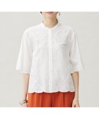 【自由区/JIYU-KU】の【カタログ掲載・接触冷感・洗える】エンブロイダリーローンシャツ ブラウス オフ|ID: prp329100004465226 ipo3291000000032378008