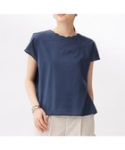 【自由区/JIYU-KU】の【WEB限定・接触冷感・洗える】エンブロイダリーローンプルオーバー ブラウス コバルトブルー|ID: prp329100004465229 ipo3291000000031834889