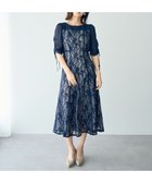 【イェッカ ヴェッカ/YECCA VECCA】のレース切替フレアドレス Navy|ID: prp329100004465245 ipo3291000000031986030