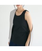 【クラフトスタンダードブティック/CRAFT STANDARD BOUTIQUE】の【抗菌防臭】テレコタンクトップ Black|ID: prp329100004465257 ipo3291000000031983469