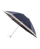 【ムーンバット/MOONBAT】の【晴雨兼用日傘】ランバン コレクション(LANVIN COLLECTION) 折りたたみ日傘 グログランリボン ディープブルー|ID: prp329100004465289 ipo3291000000031985500