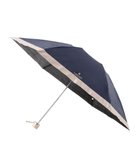 【ムーンバット/MOONBAT】の【晴雨兼用日傘】ランバン コレクション(LANVIN COLLECTION) 折りたたみ日傘 グログランリボン ディープブルー|ID: prp329100004465289 ipo3291000000032588346
