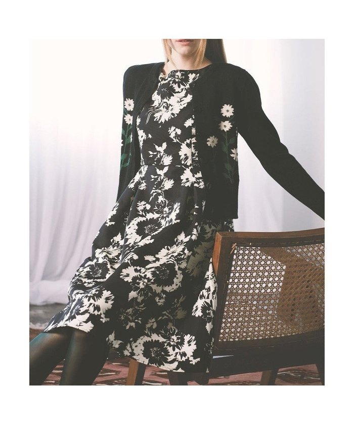 【トッカ/TOCCA】の【洗える】WANDERING FLOWER ドレス インテリア・キッズ・メンズ・レディースファッション・服の通販 founy(ファニー) https://founy.com/ ファッション Fashion レディースファッション WOMEN ワンピース Dress ドレス Party Dresses ドレス Dress フラワー Flower 夏 Summer S/S・春夏 Ss・Spring/Summer 洗える Washable A/W・秋冬 Aw・Autumn/Winter・Fw・Fall-Winter |ID: prp329100004465380 ipo3291000000031951009