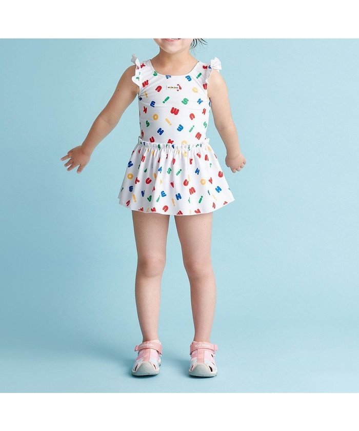 【ミキハウスホットビスケッツ/MIKI HOUSE HOT BISCUITS / KIDS】の【ミキハウス】【70-130cm】ワンピース水着 インテリア・キッズ・メンズ・レディースファッション・服の通販 founy(ファニー) https://founy.com/ ファッション Fashion キッズファッション KIDS おすすめ Recommend カラフル Colorful フィット Fit 夏 Summer 春 Spring S/S・春夏 Ss・Spring/Summer 水着 Swimsuit |ID: prp329100004465640 ipo3291000000031929600