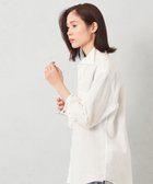 【ジョセフ アブード マウンテン/JOSEPH ABBOUD MOUNTAIN】の【SPACE/UNISEX】カラー豊富! リヨセルリネンサッカー七分袖 シャツ ホワイト系|ID: prp329100004465840 ipo3291000000031863881