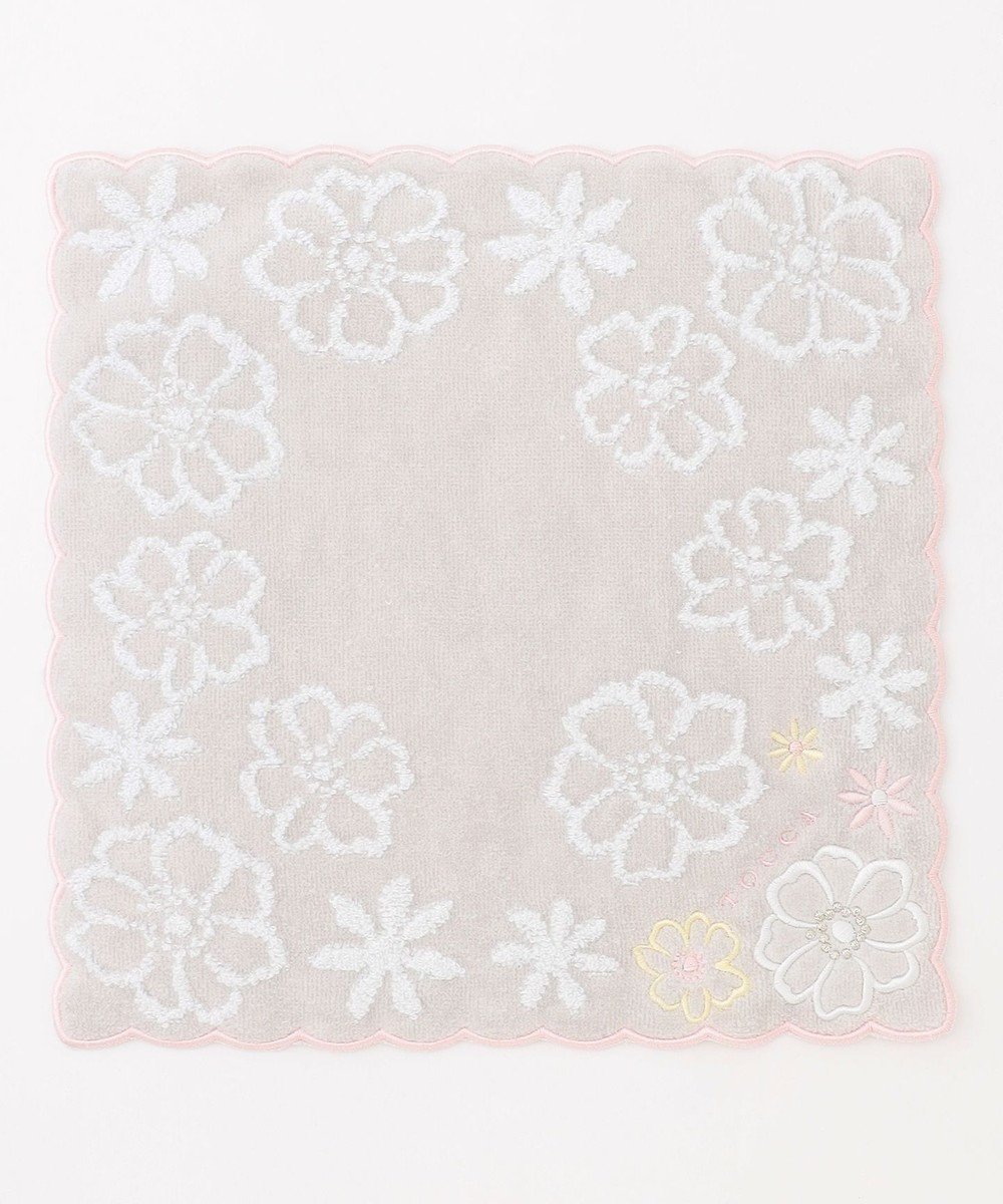 【トッカ/TOCCA】のWHITE BOUQUET TOWELCHIEF タオルハンカチ インテリア・キッズ・メンズ・レディースファッション・服の通販 founy(ファニー) 　ファッション　Fashion　レディースファッション　WOMEN　財布　Wallets　タオル　Towel　ハンカチ　Handkerchief　ハンド　Hand　財布　Wallet　ライトグレー系|ID: prp329100004465870 ipo3291000000031864084