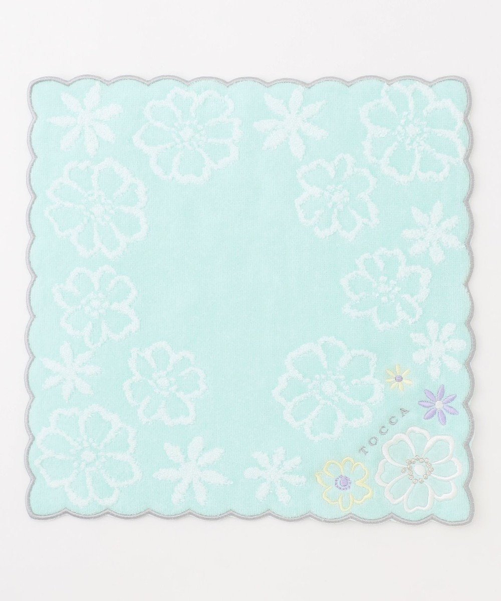 【トッカ/TOCCA】のWHITE BOUQUET TOWELCHIEF タオルハンカチ インテリア・キッズ・メンズ・レディースファッション・服の通販 founy(ファニー) 　ファッション　Fashion　レディースファッション　WOMEN　財布　Wallets　タオル　Towel　ハンカチ　Handkerchief　ハンド　Hand　財布　Wallet　スカイブルー系|ID: prp329100004465870 ipo3291000000031864085