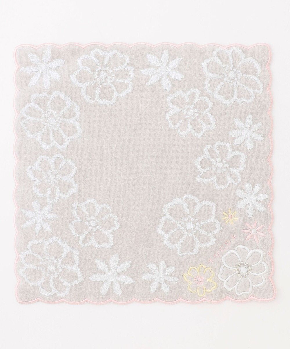 【トッカ/TOCCA】のWHITE BOUQUET TOWELCHIEF タオルハンカチ インテリア・キッズ・メンズ・レディースファッション・服の通販 founy(ファニー) 　ファッション　Fashion　レディースファッション　Fashion for Women　ミニ財布・二つ折り財布　Wallets & Card Cases　タオル　Towel, Bath Towel　ハンカチ　Handkerchief, Hanky　ハンド　Hand, Handmade　財布　Wallet, Purse　ライトグレー系|ID: prp329100004465870 ipo3291000000032453884
