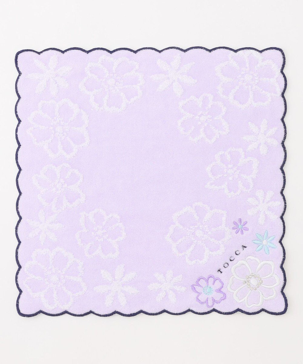 【トッカ/TOCCA】のWHITE BOUQUET TOWELCHIEF タオルハンカチ インテリア・キッズ・メンズ・レディースファッション・服の通販 founy(ファニー) 　ファッション　Fashion　レディースファッション　Fashion for Women　ミニ財布・二つ折り財布　Wallets & Card Cases　タオル　Towel, Bath Towel　ハンカチ　Handkerchief, Hanky　ハンド　Hand, Handmade　財布　Wallet, Purse　ライラック系|ID: prp329100004465870 ipo3291000000032453886