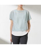【ジェイ プレス/J.PRESS】のシアーボーダーツイン カットソー シーブルー系1|ID: prp329100004465935 ipo3291000000032501866