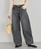 【グリーンパークス/Green Parks】の・ELENCARE DUE デニムバレルレッグパン Gray|ID: prp329100004465967 ipo3291000000031951585
