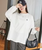 【ウィゴー/WEGO】のUSPOLOだぼそでカラーロンT ホワイト|ID: prp329100004466005 ipo3291000000032563731
