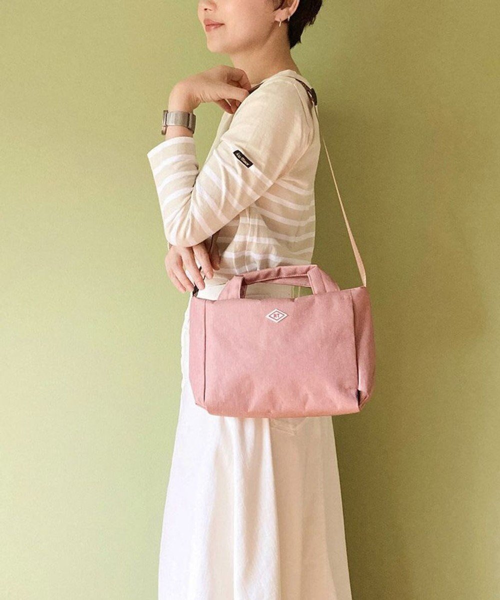 【ルートート/ROOTOTE】の1121【超軽量撥水素材】SN.ベビールー2way.ライトウォーターリペレント-F インテリア・キッズ・メンズ・レディースファッション・服の通販 founy(ファニー) 　ファッション　Fashion　レディースファッション　WOMEN　カメラ　Camera　軽量　Lightweight　ショルダー　Shoulder　ストライプ　Stripe　ハンカチ　Handkerchief　ベビー　Baby　ベーシック　Basic　ポケット　Pocket　おすすめ　Recommend　NEW・新作・新着・新入荷　New Arrivals　05:ダスティピンク|ID: prp329100004466006 ipo3291000000031916870