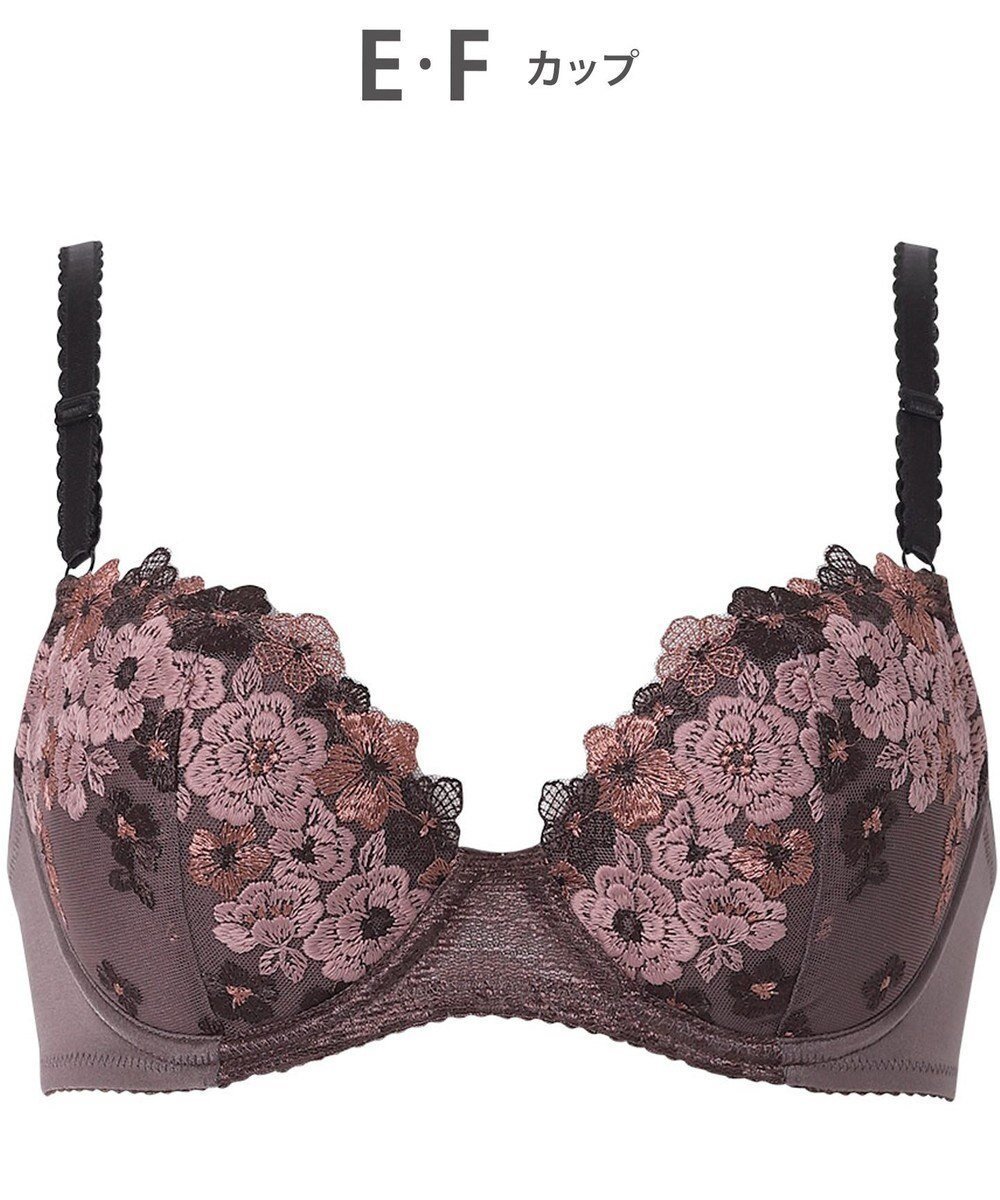 【ウィング/Wing】の【ナチュラルアップブラ】 AA~Gカップ展開 ふっくら自然なまるみでバストアップ KB2060 ウイング/ワコール インテリア・キッズ・メンズ・レディースファッション・服の通販 founy(ファニー) 　ファッション　Fashion　レディースファッション　Fashion for Women　おすすめ　Recommended / Our Picks　なめらか　Smooth, Silky Texture　アンダー　Underwear Essentials　フィット　Fit, Slim Fit　ブラジャー　Bra, Lingerie　ワイヤー　Wire, Wired Bra　エレガント 上品　Elegant　シナモンブラウン|ID: prp329100004466014 ipo3291000000035541786