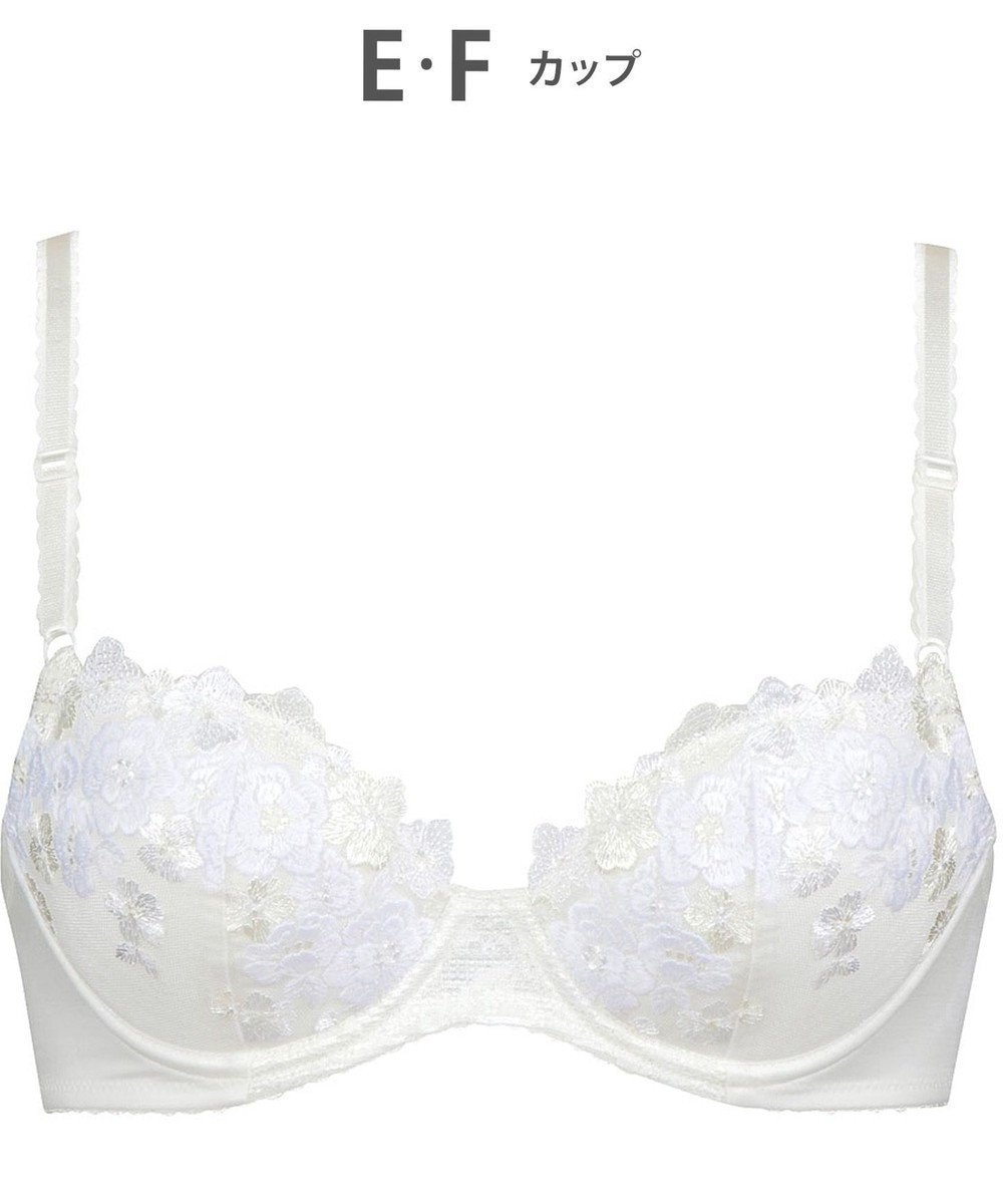 【ウィング/Wing】の【ナチュラルアップブラ】 AA~Gカップ展開 ふっくら自然なまるみでバストアップ KB2060 ウイング/ワコール インテリア・キッズ・メンズ・レディースファッション・服の通販 founy(ファニー) 　ファッション　Fashion　レディースファッション　Fashion for Women　おすすめ　Recommended / Our Picks　なめらか　Smooth, Silky Texture　アンダー　Underwear Essentials　フィット　Fit, Slim Fit　ブラジャー　Bra, Lingerie　ワイヤー　Wire, Wired Bra　エレガント 上品　Elegant　アイボリー|ID: prp329100004466014 ipo3291000000035541791