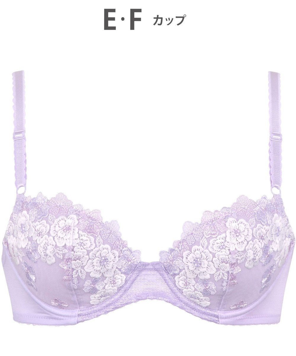 【ウィング/Wing】の【ナチュラルアップブラ】 AA~Gカップ展開 ふっくら自然なまるみでバストアップ KB2060 ウイング/ワコール インテリア・キッズ・メンズ・レディースファッション・服の通販 founy(ファニー) 　ファッション　Fashion　レディースファッション　Fashion for Women　おすすめ　Recommended / Our Picks　なめらか　Smooth, Silky Texture　アンダー　Underwear Essentials　フィット　Fit, Slim Fit　ブラジャー　Bra, Lingerie　ワイヤー　Wire, Wired Bra　エレガント 上品　Elegant　パープル|ID: prp329100004466014 ipo3291000000035541808