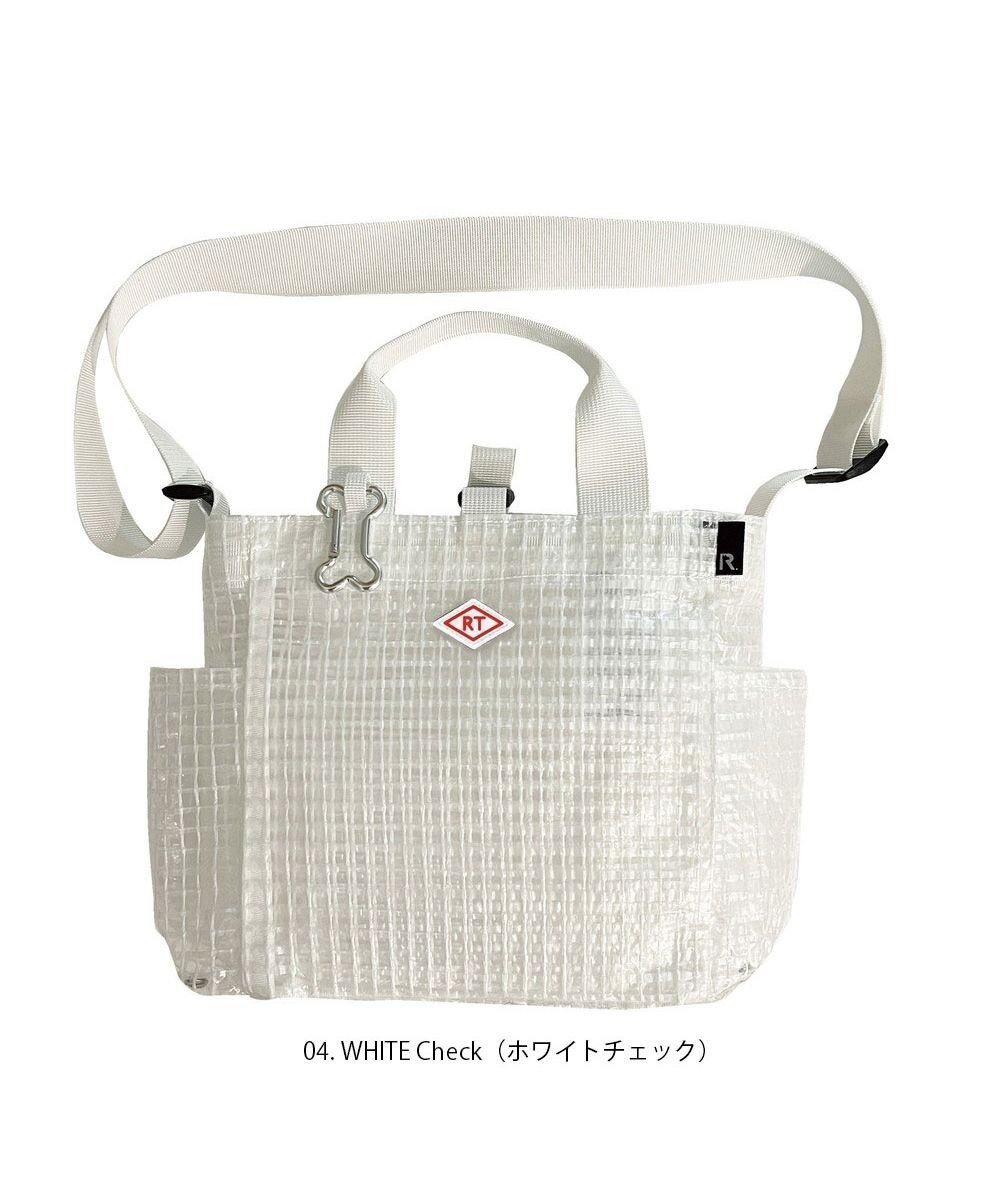 【ルートート/ROOTOTE】の1128【BUDDY タープ素材】SN.スクエア.ドッグ.バディ-A インテリア・キッズ・メンズ・レディースファッション・服の通販 founy(ファニー) 　ファッション　Fashion　レディースファッション　Fashion for Women　アウトドア　Outdoor Clothing　インナー　Innerwear　ショルダー　Shoulder, Shoulder Strap　シルバー　Silver, Metallic Silver　スクエア　Square, Square Shape　スマホ　Smartphone, Mobile Device　皿　Plate, Dish　タオル　Towel, Bath Towel　チェック　Check, Plaid, Tartan　ポケット　Pocket, Pocket Detail　犬　Dog　新作・新入荷　New Arrivals / New In　04:ホワイトチェック|ID: prp329100004466015 ipo3291000000034283277