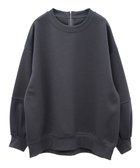 【アースミュージックアンドエコロジー/earth music&ecology】のダンボールニットバックZIPチュニック Charcoal Gray|ID: prp329100004466027 ipo3291000000032680536