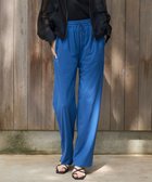 【アイシービー/iCB】の【WEB限定カラーあり・UVカット・接触冷感・速乾】マットスキューバ セミワイドパンツ ラピスラズリ系|ID: prp329100004466392 ipo3291000000032297316