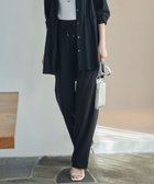 【アイシービー/iCB】の【WEB限定カラーあり・UVカット・接触冷感・速乾】マットスキューバ セミワイドパンツ ブラック系|ID: prp329100004466392 ipo3291000000032297317