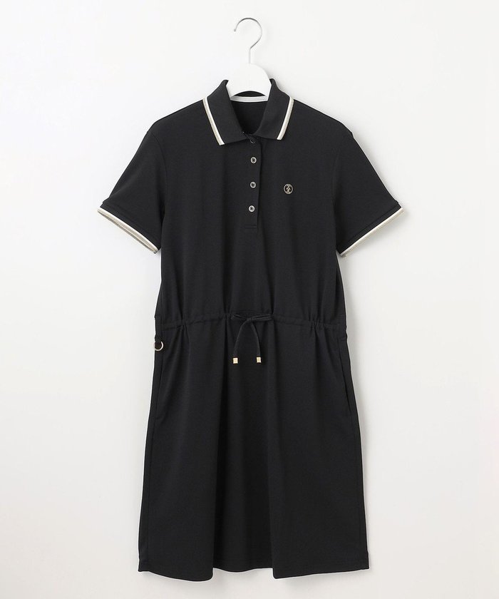 【23区 ゴルフ/NIJYUSANKU GOLF】の【WOMEN】【吸水速乾/UVカット】1枚で様になる!待望のポロシャツ ワンピース ストレッチ性抜群 インテリア・キッズ・メンズ・レディースファッション・服の通販 founy(ファニー) https://founy.com/ ファッション Fashion レディースファッション WOMEN ワンピース Dress シャツワンピース Shirt Dresses 春 Spring 吸水 Water Absorption 軽量 Lightweight シンプル Simple ストレッチ Stretch トレンド Trend フロント Front ポロシャツ Polo Shirt ポーチ Pouch ループ Loop ワンポイント One Point S/S・春夏 Ss・Spring/Summer 夏 Summer エレガント 上品 Elegant ゴルフ Golf |ID: prp329100004466439 ipo3291000000031834606
